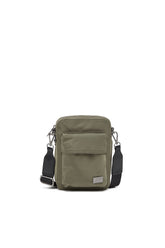 Women's Multi-Pkts-Crossbody bag in utilitarian shell Green