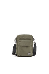Women's Multi-Pkts-Crossbody bag in utilitarian shell Green