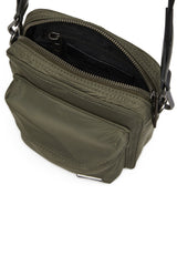Women's Multi-Pkts-Crossbody bag in utilitarian shell Green