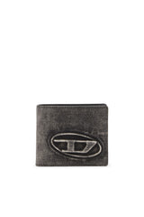 Women's Wallet in washed denim Grey