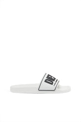 SA-MAYEMI CC W Woman: Rubber slides with embossed logo