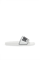 SA-MAYEMI CC W Woman: Rubber slides with embossed logo