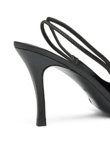 D logo D-VENUS SB Woman: Slingback pumps in nappa leather