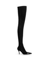 Women's D-Venus-Over the knee boot Black