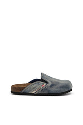Men's D-Woodstock-Denim mules Black