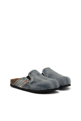 Men's D-Woodstock-Denim mules Blue