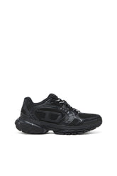 Women's S-Pro-V-Dense-Monochrome mesh sneakers with Oval D logo Black