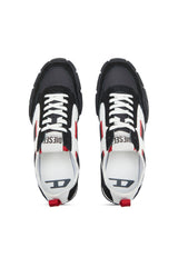 Men's S-Pagodha-Sneakers in leather suede and ripstop Multicolor