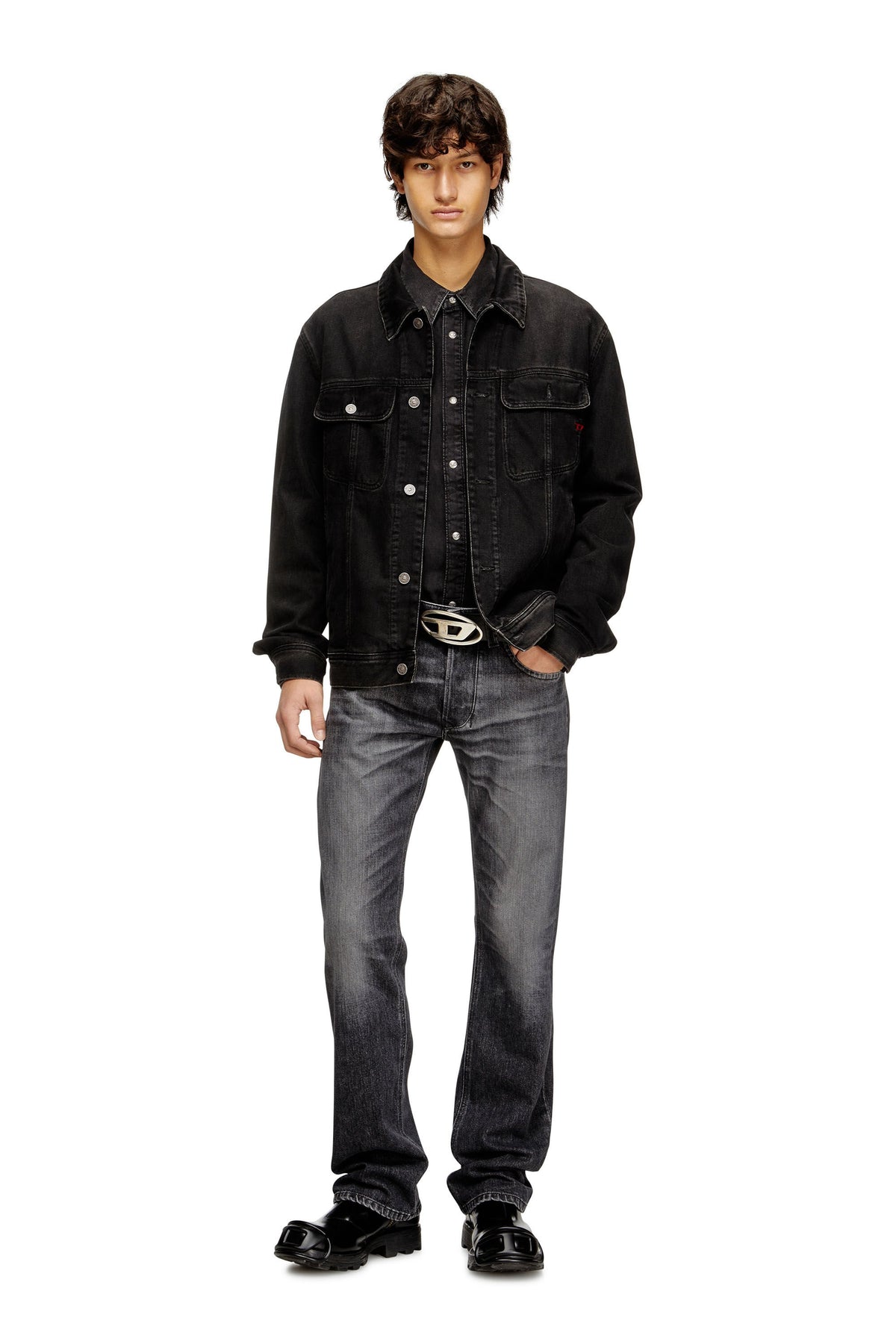 Men's Regular Jeans Grey 1985 Larkee