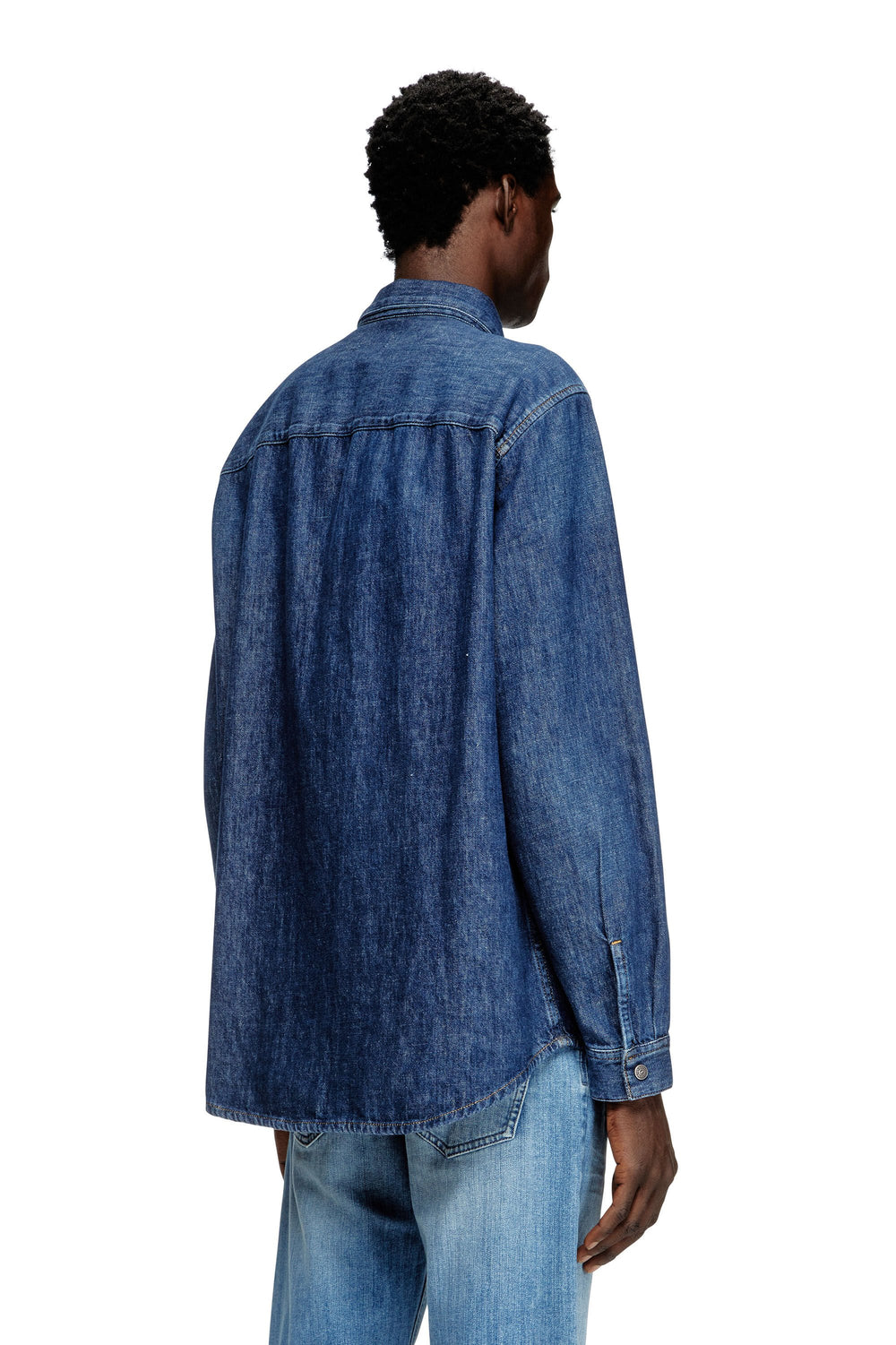 Men's Shirt in denim Blue