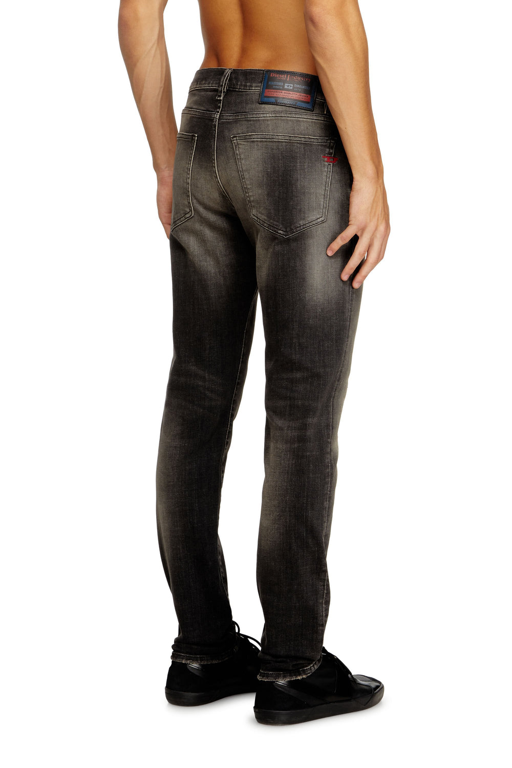 Men's Slim Jeans Grey 2019 D-Strukt