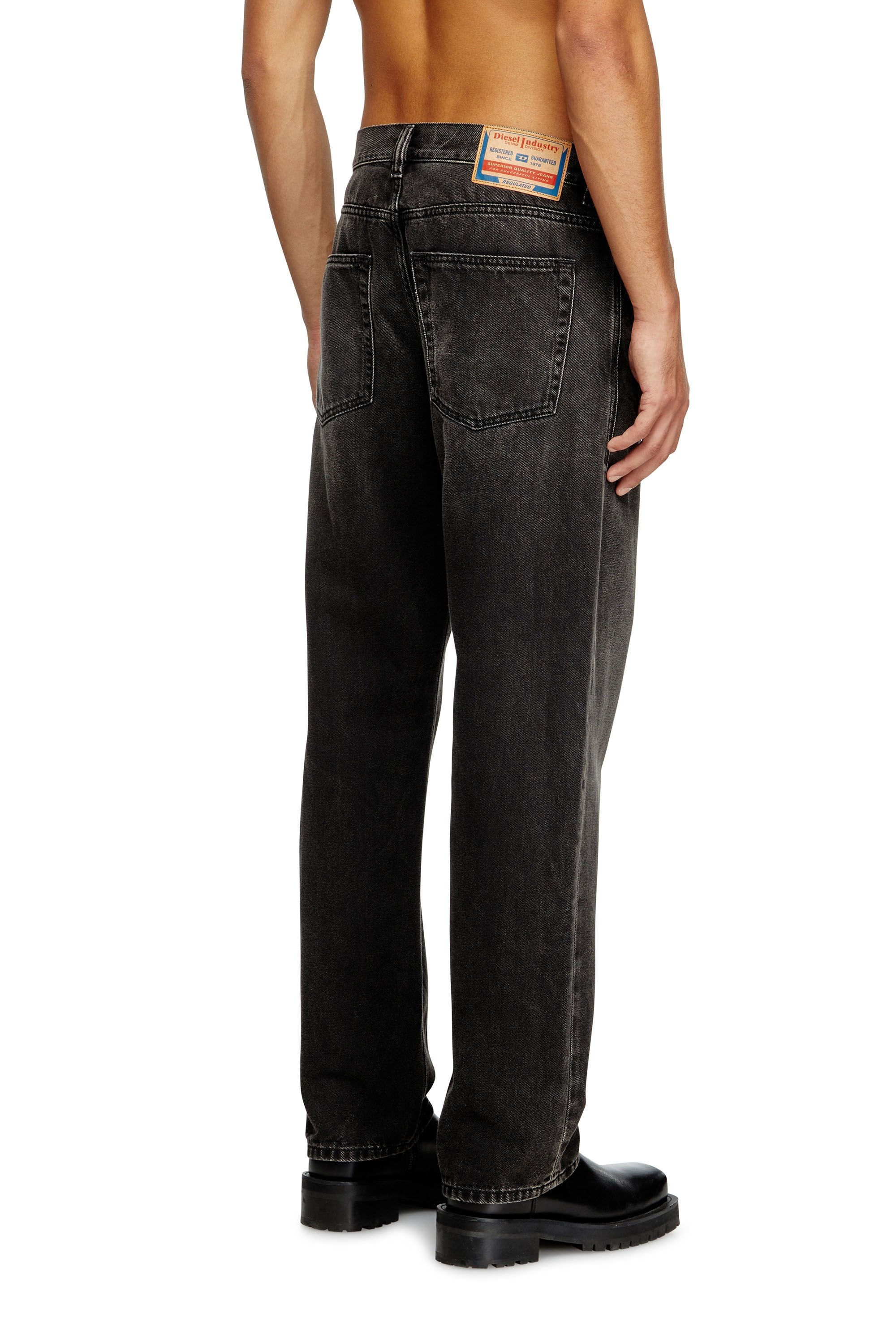 Men's Regular Jeans Black/Dark grey 2024 D-Macs