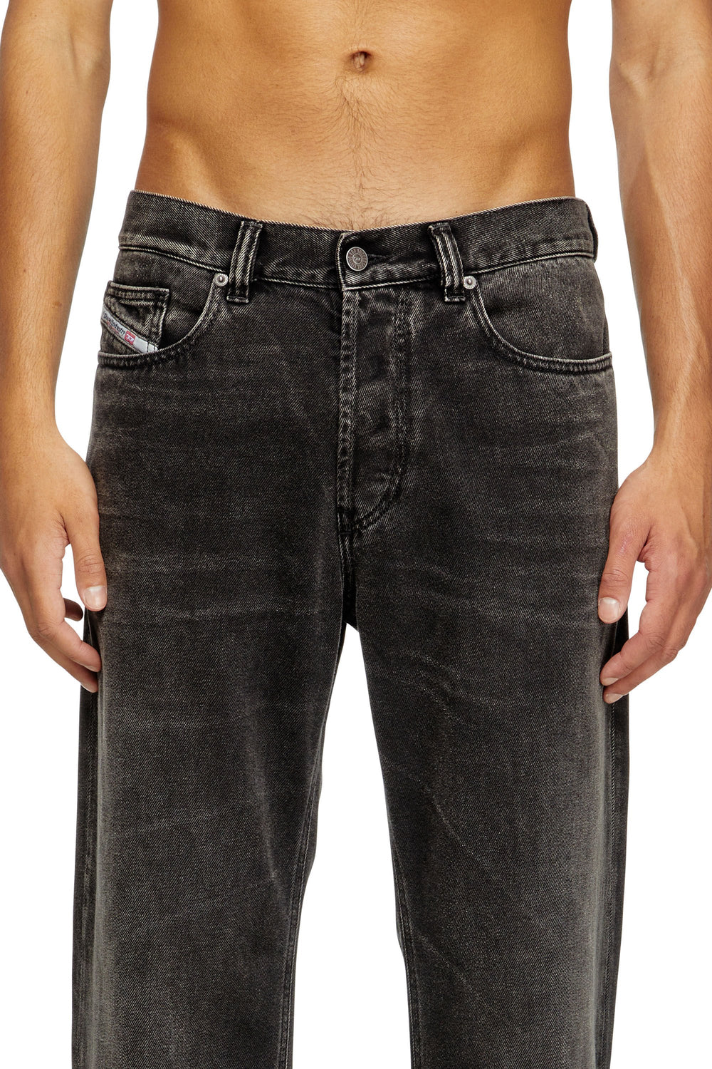 Men's Regular Jeans Black/Dark grey 2024 D-Macs