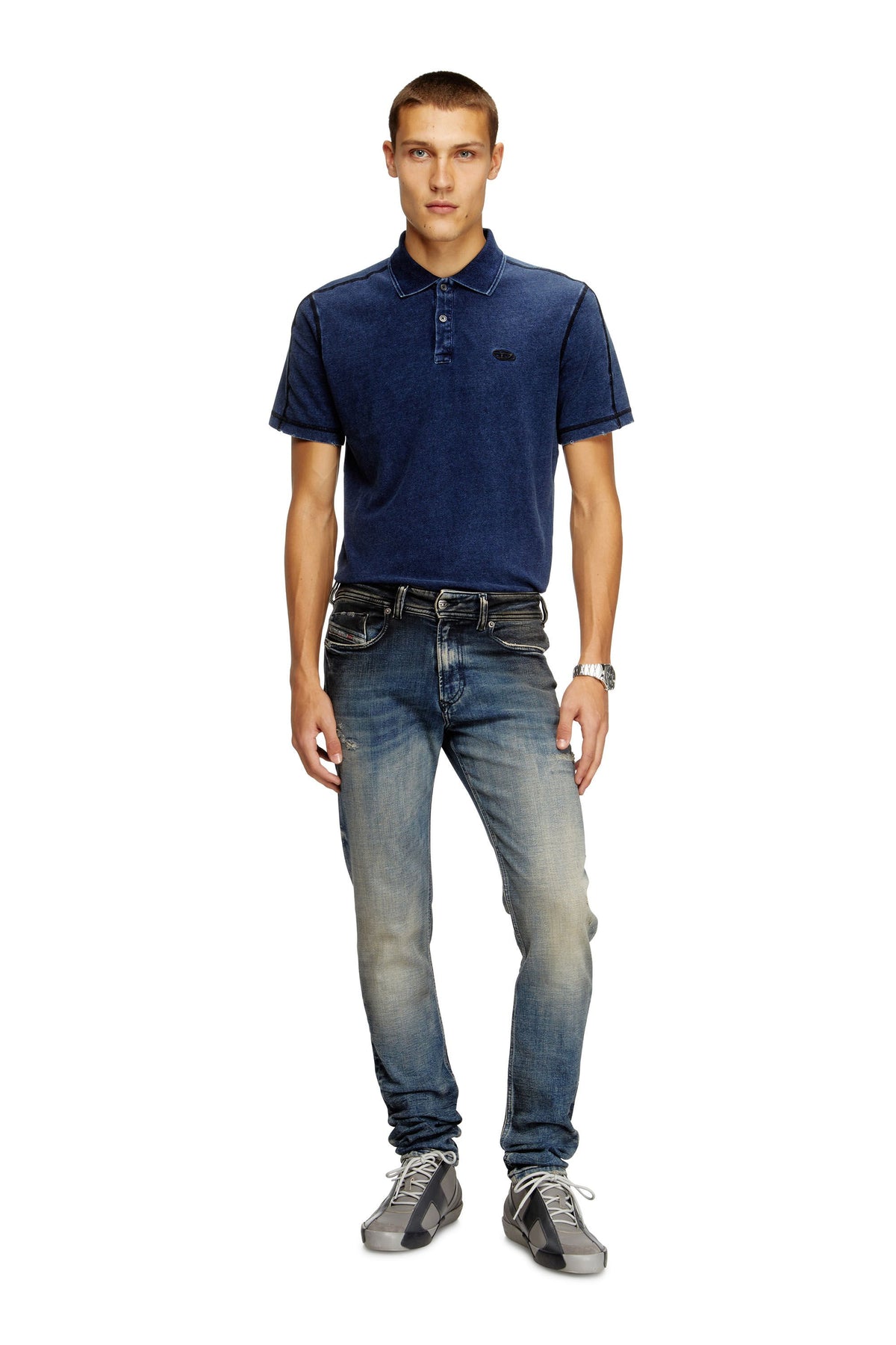 Men's Skinny Jeans Medium blue 1979 Sleenker