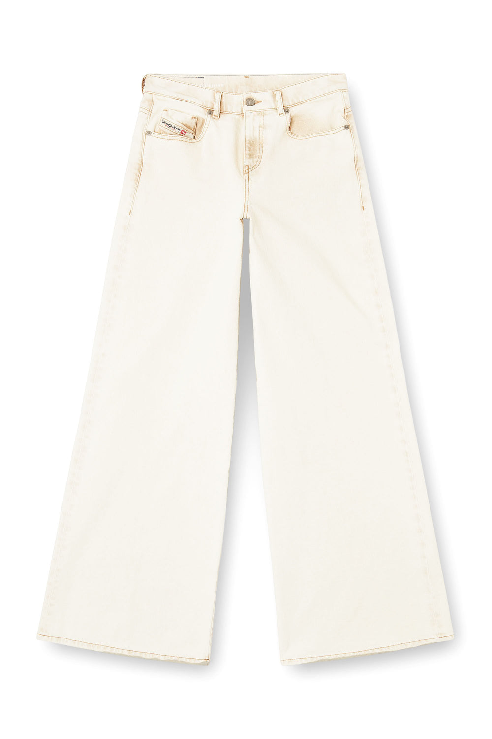 Women's Flare Jeans White 1978 D-Akemi