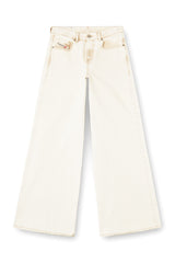 Women's Flare Jeans White 1978 D-Akemi