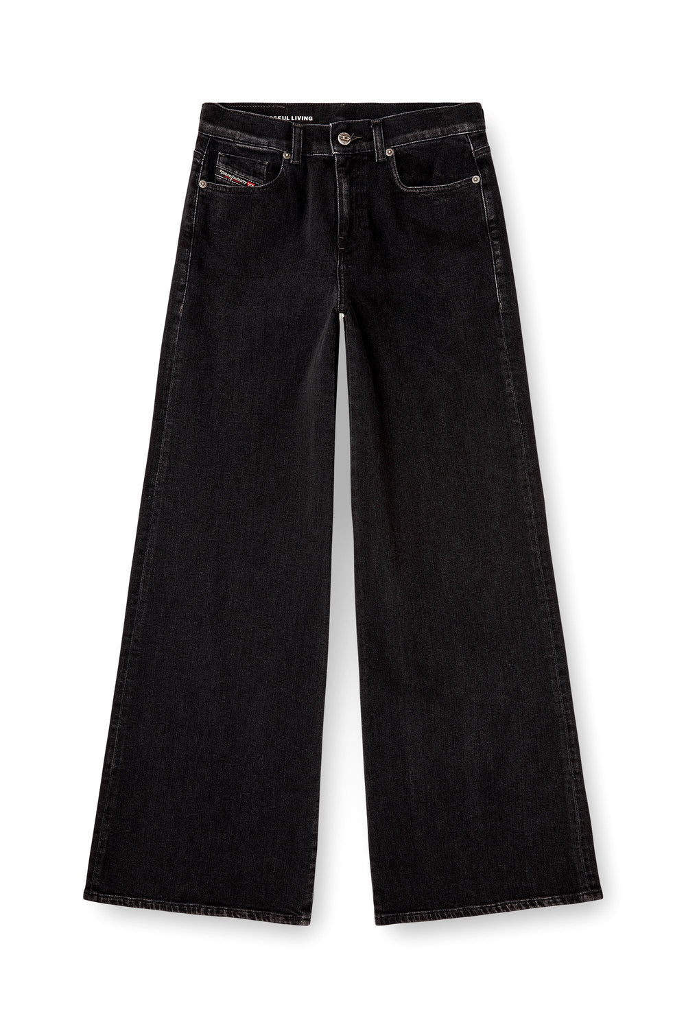 Women's Flare Jeans Black/Dark grey 1978 D-Akemi