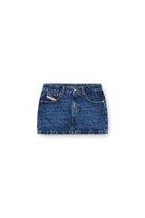 Women's Mini skirt in denim Blue