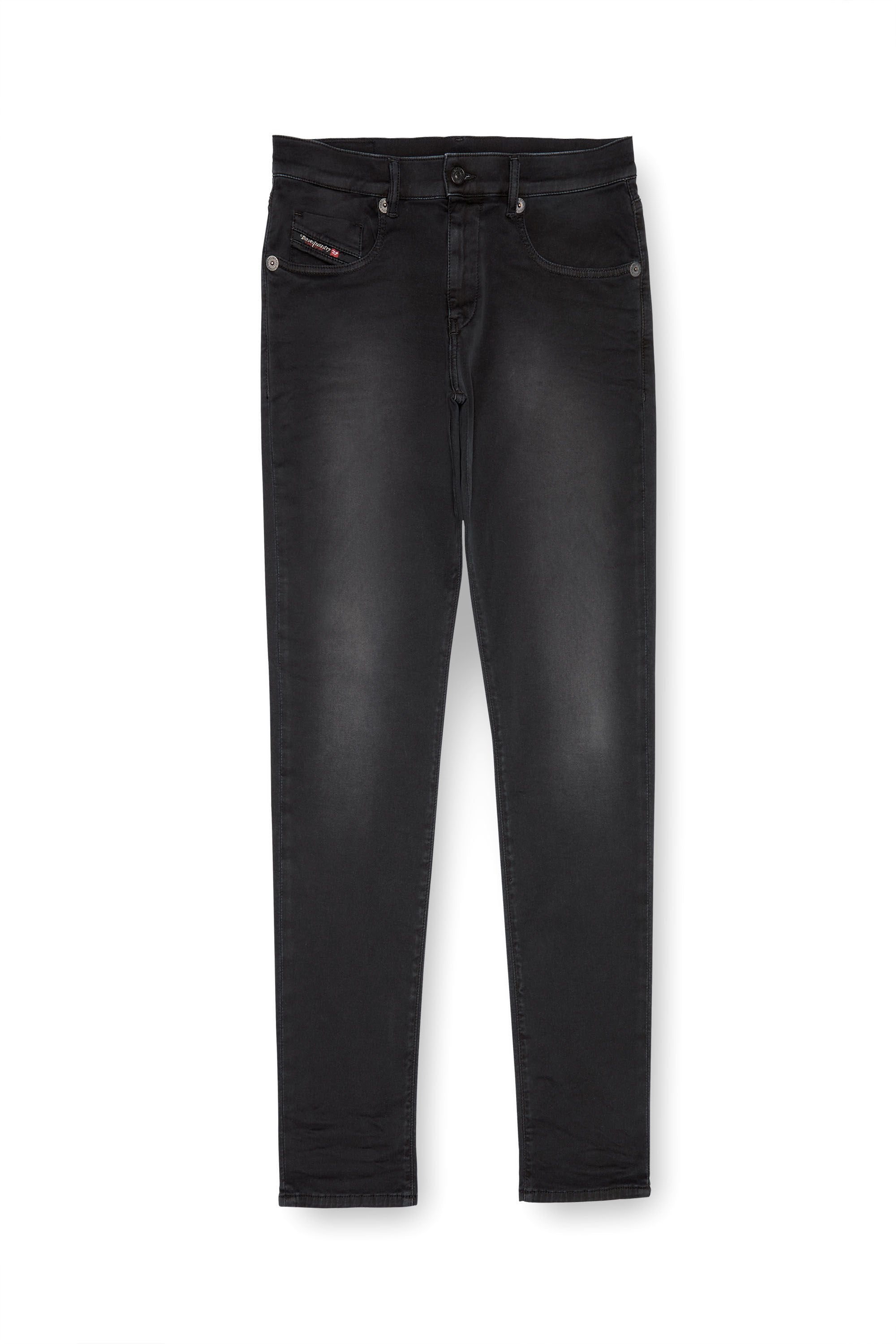 D-STRUKT-Z-NE Man: Slim Colored Jeans Dark Blue