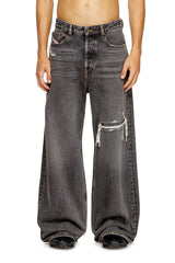 D-RISE Man: Oversized Regular Black/Dark grey Jeans