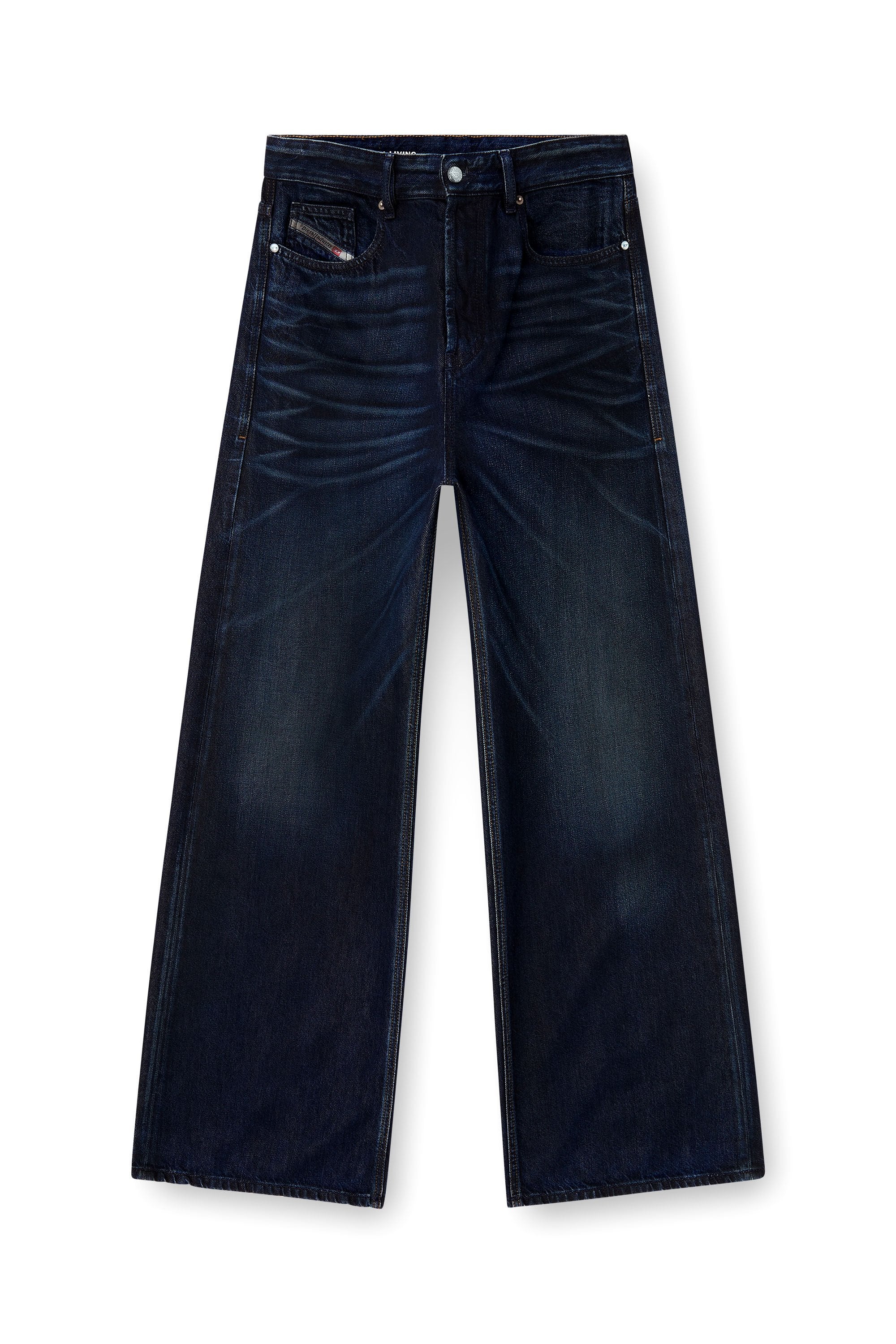 Men's Relaxed Jeans Dark Blue D-Rise