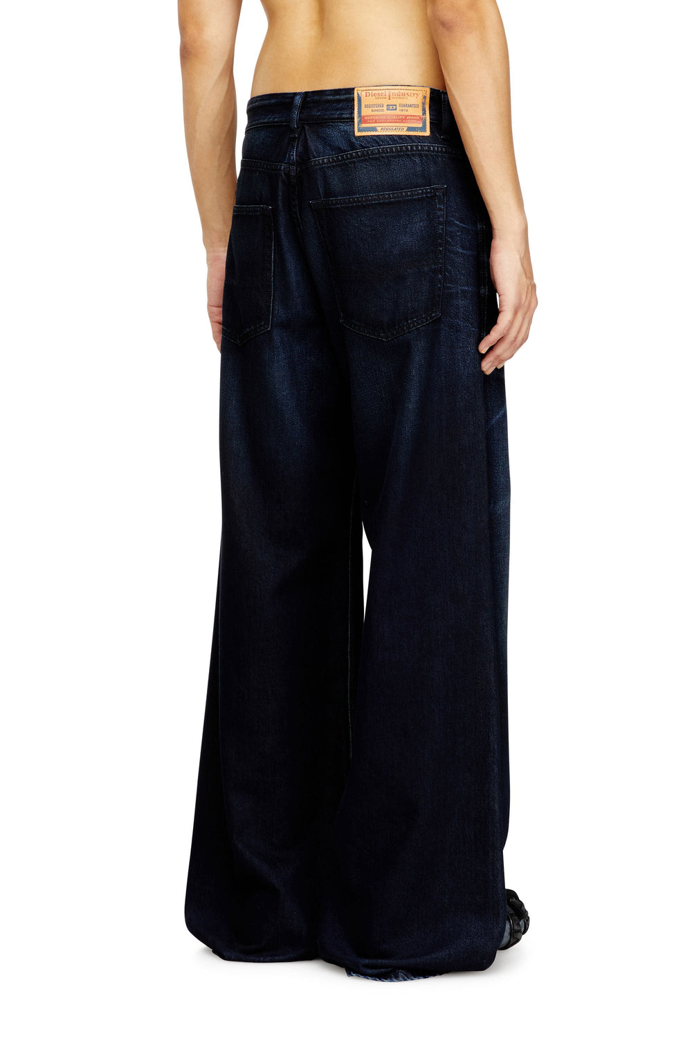 Men's Relaxed Jeans Dark Blue D-Rise