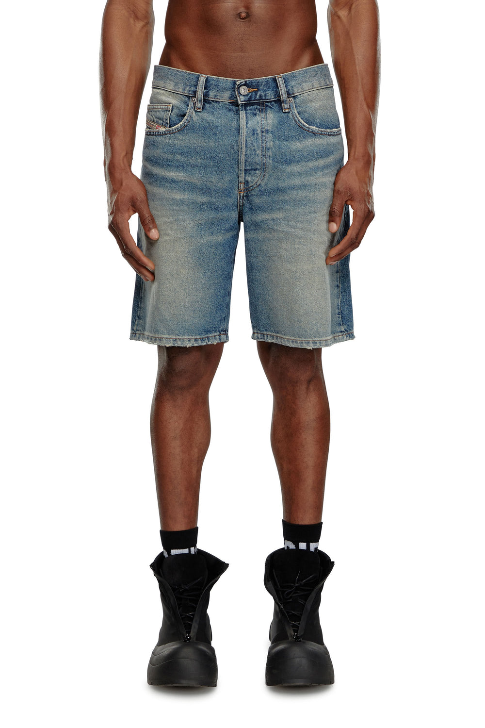 Men's Regular Denim shorts Blue