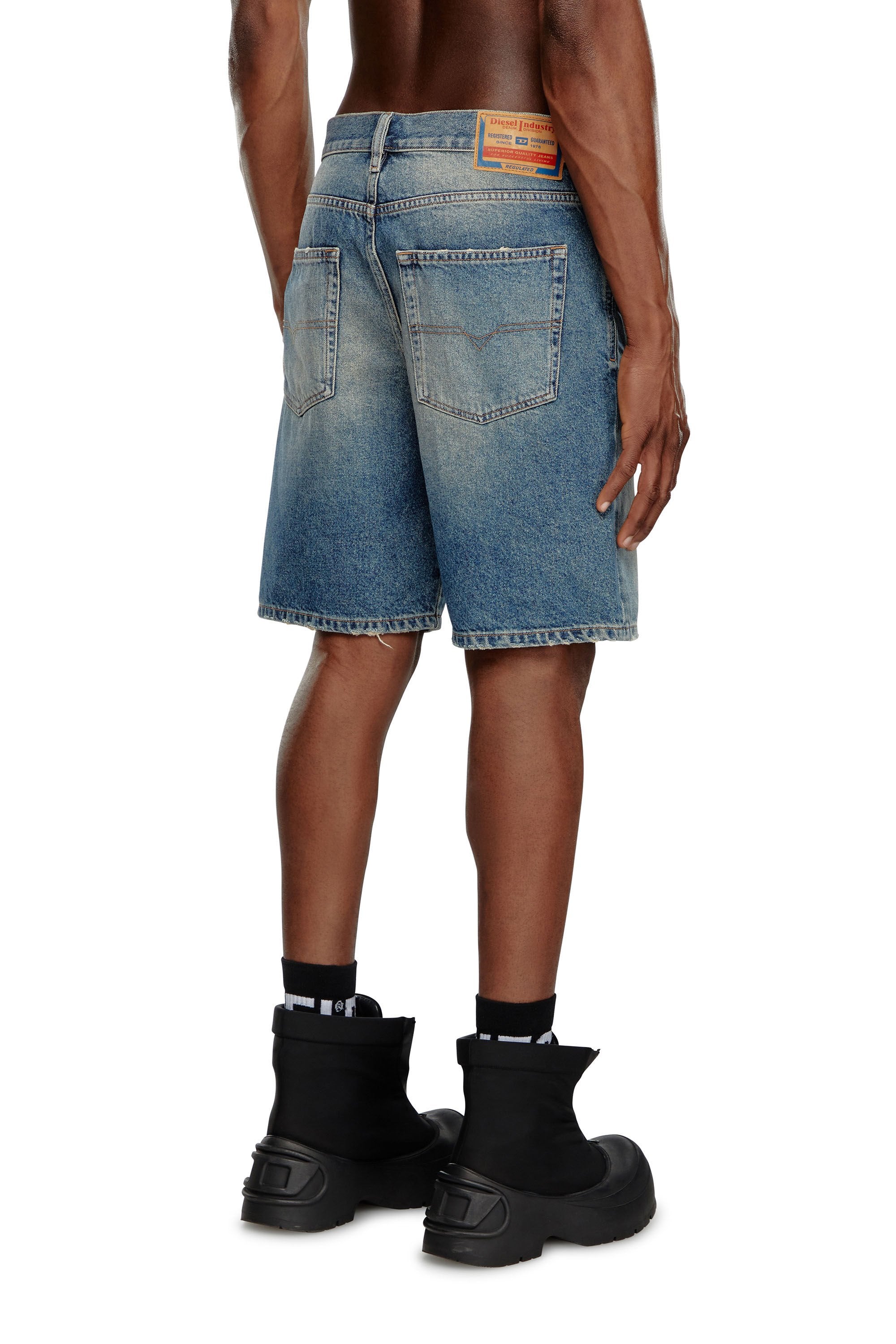 Men's Regular Denim shorts Blue