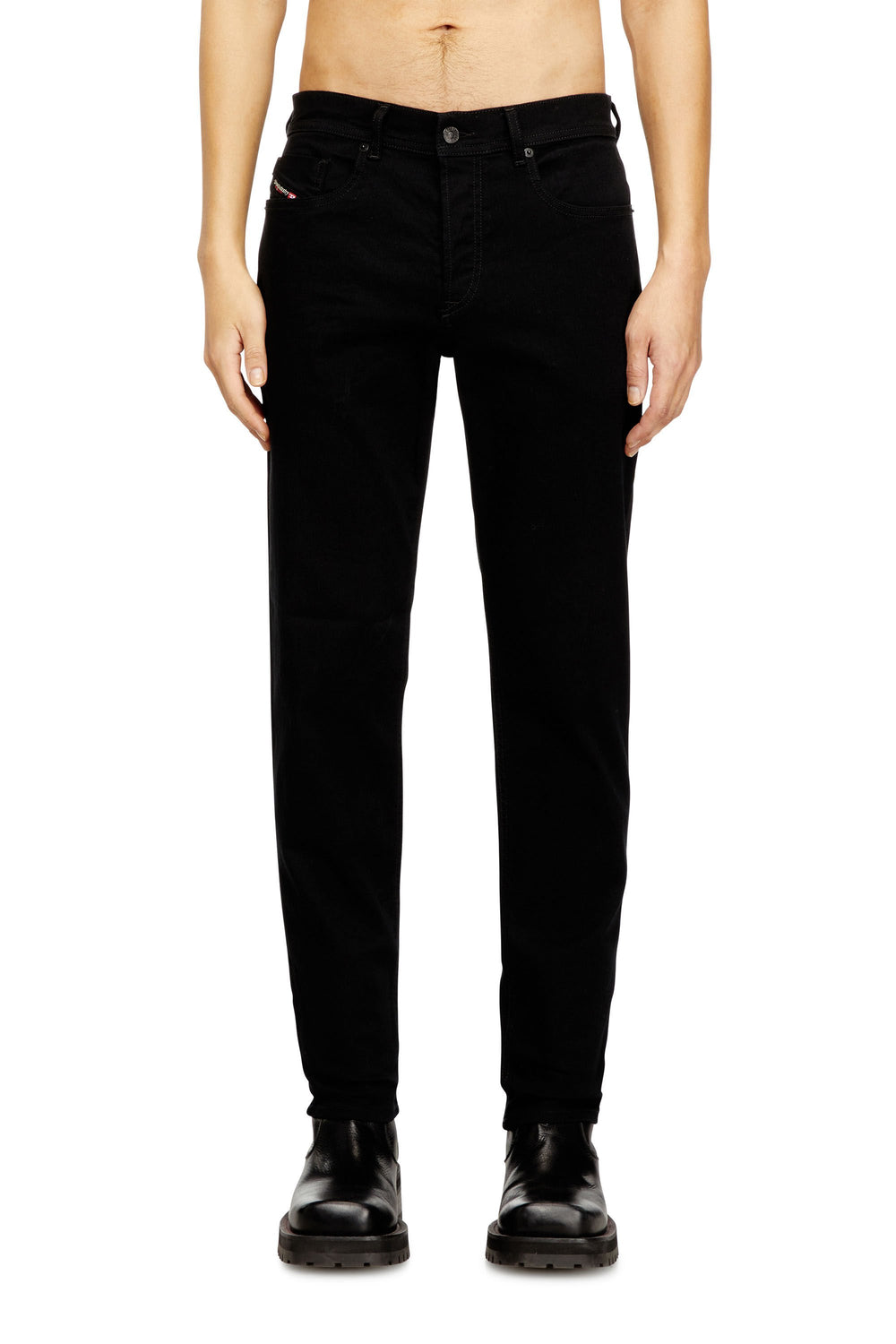 Men's Regular Jeans Black/Dark grey 2023 D-Finitive