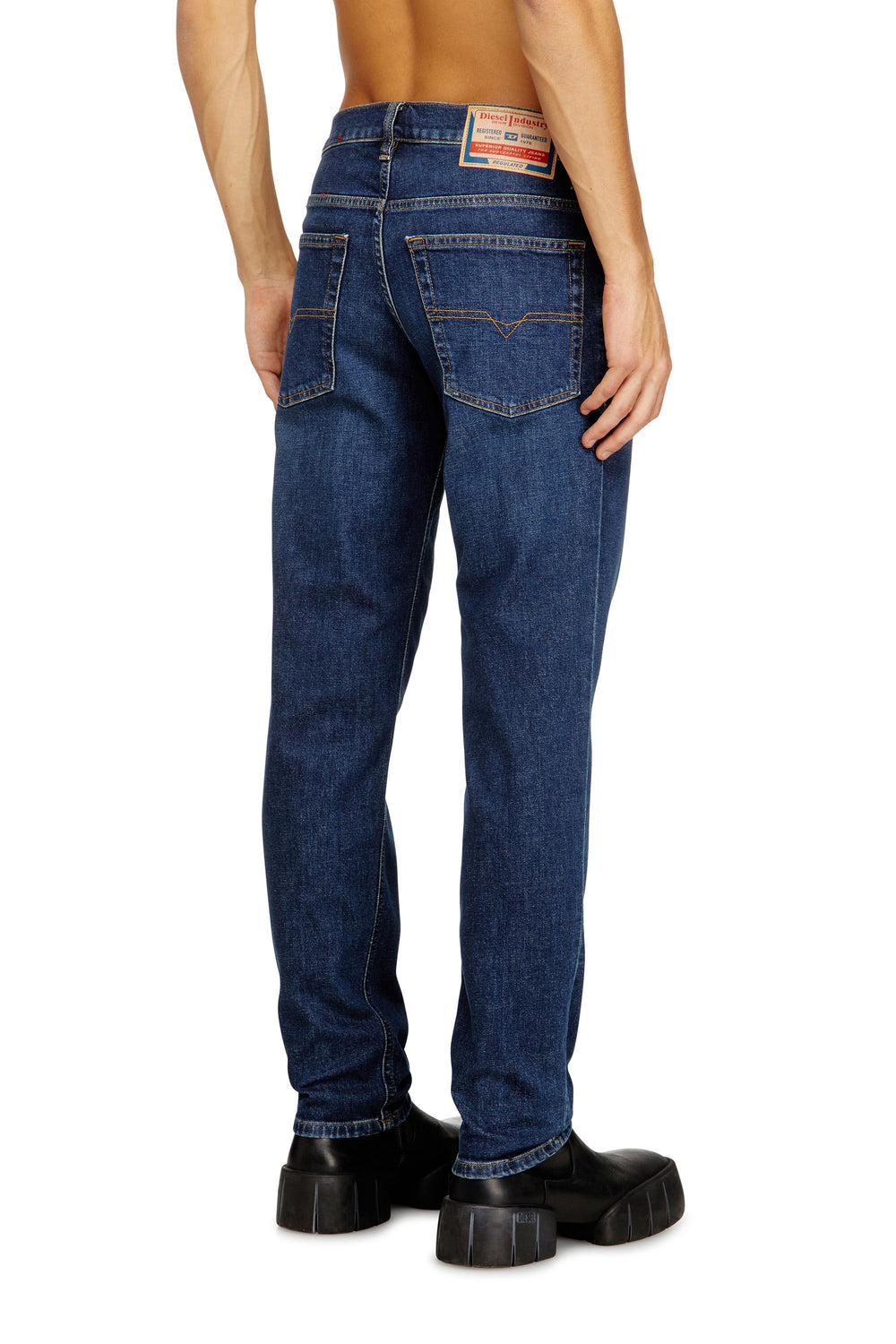 Men's Regular Jeans Medium blue 2023 D-Finitive