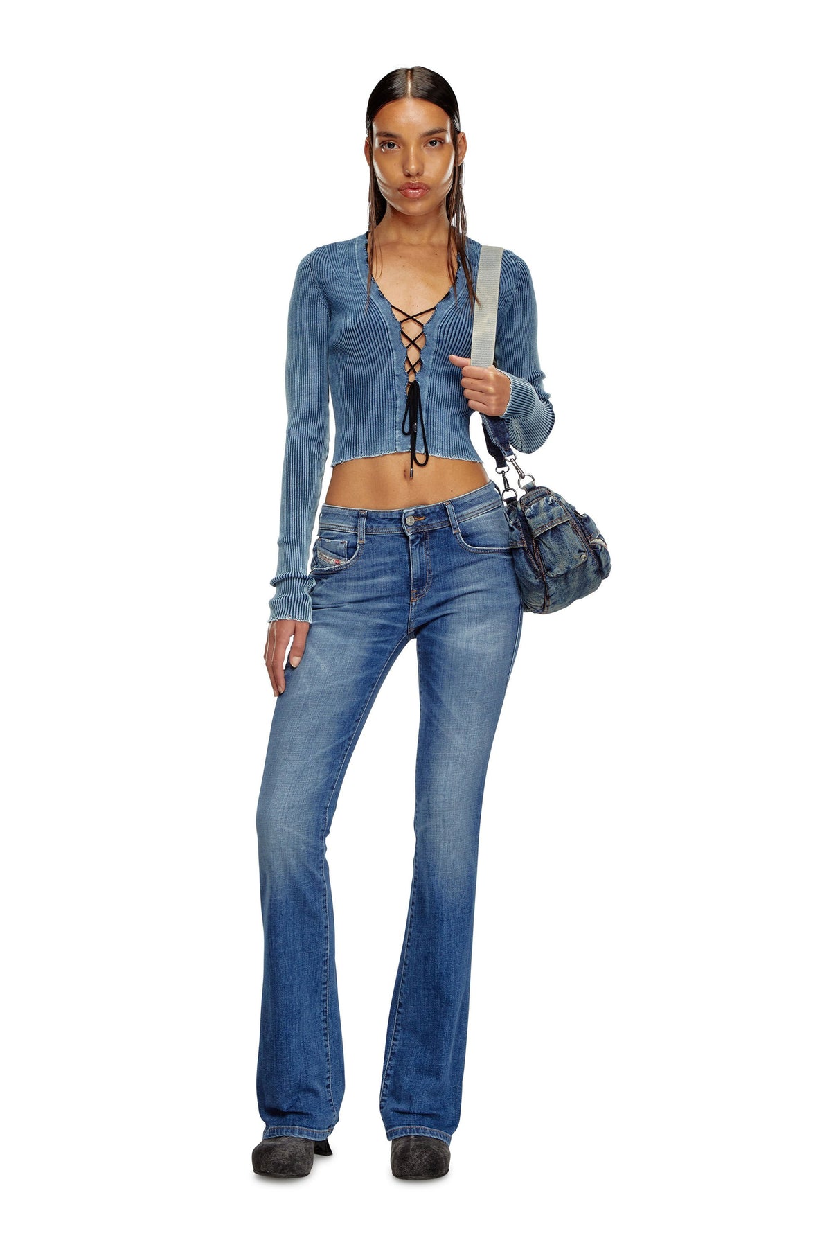 Women's Bootcut Jeans Medium blue 1969 D-Ebbey