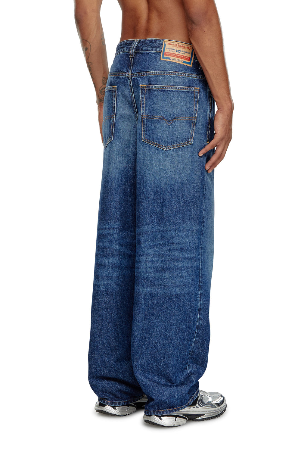 Men's Relaxed Jeans Medium blue 2001 D-Macro