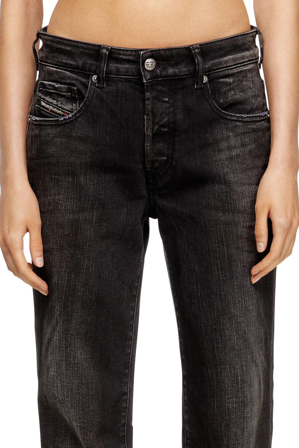 Women's Regular Jeans Black/Dark grey 1989 D-Mine