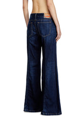Women's Flare Jeans Dark Blue D-Akii