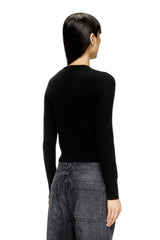 Women's Wool and cashmere top Black