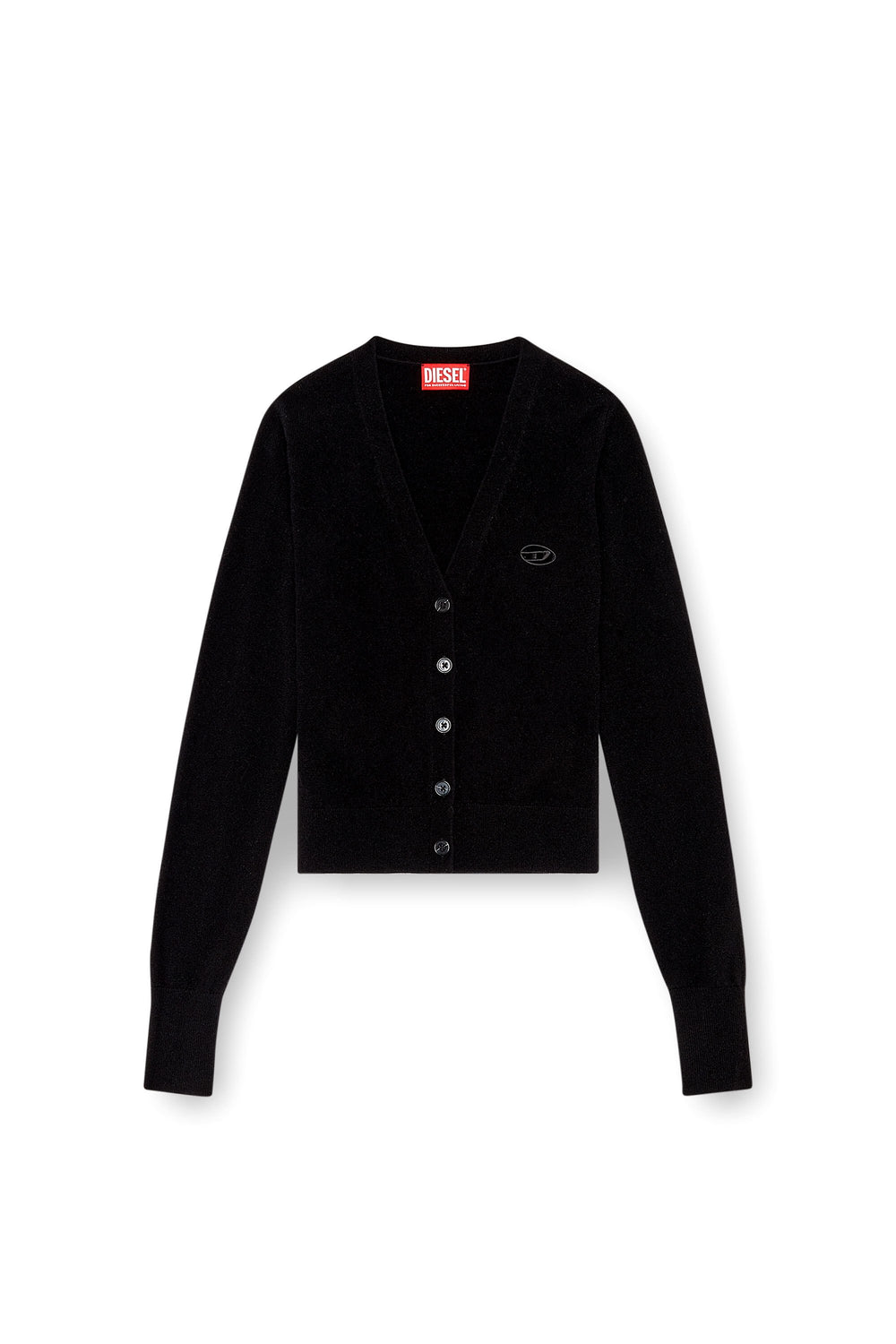 Women's Wool and cashmere cardigan Black