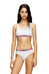 Women's Bralette with logo band White