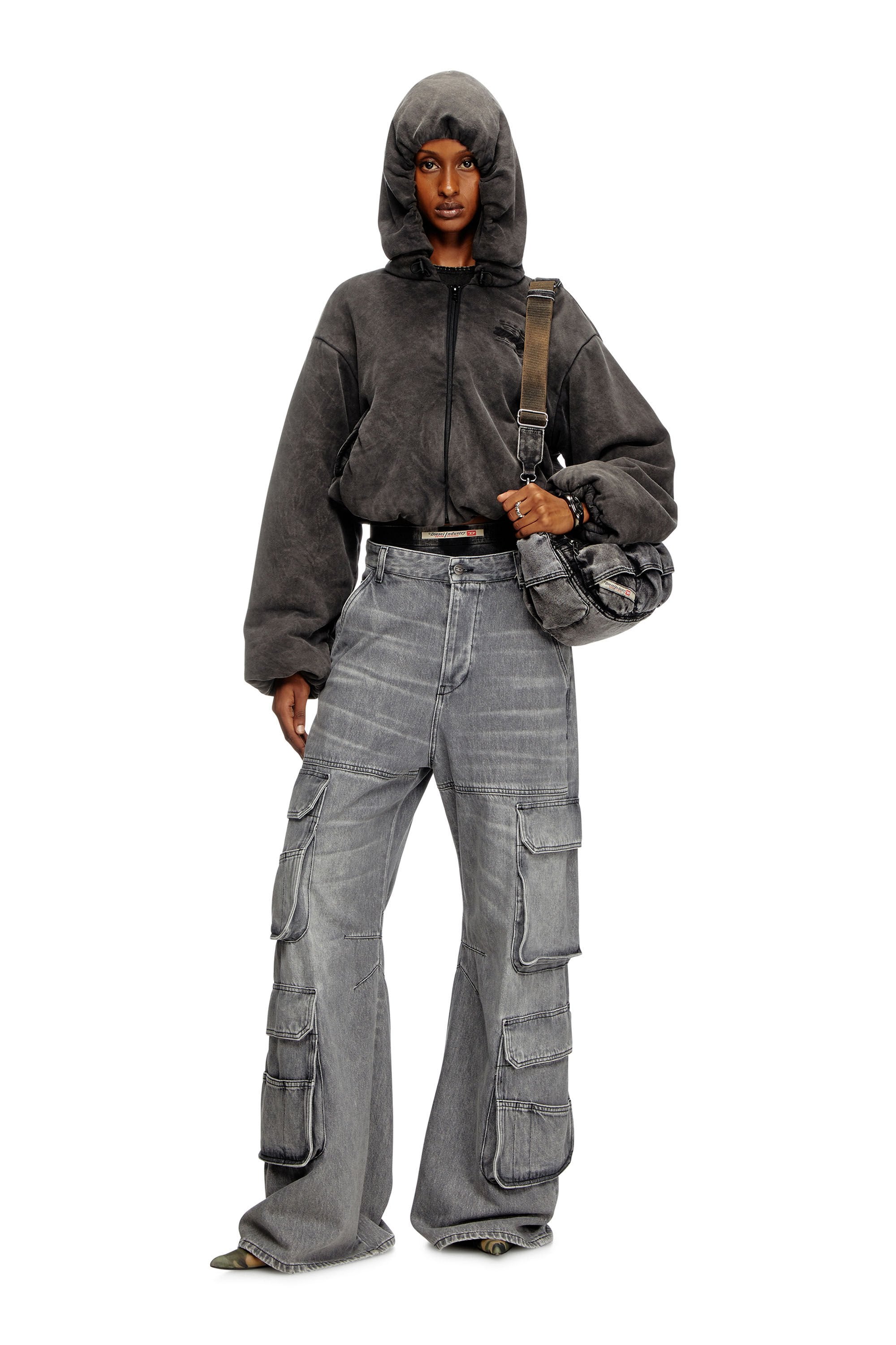 Women's Relaxed Jeans Light Grey 1996 D-Sire