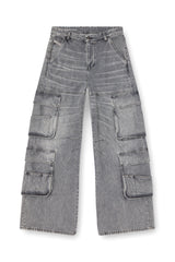 Women's Relaxed Jeans Light Grey 1996 D-Sire