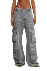 Women's Relaxed Jeans Light Grey 1996 D-Sire