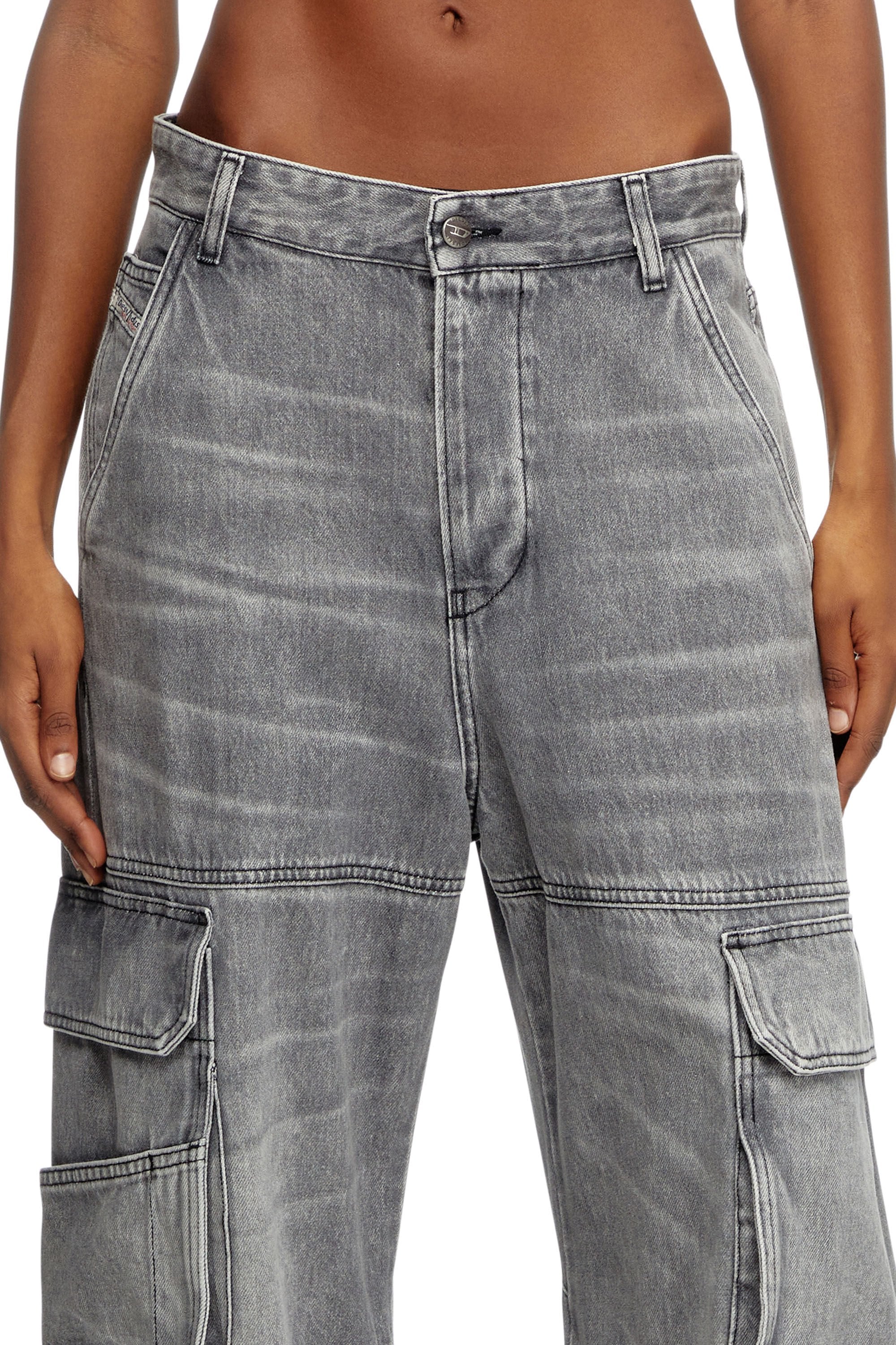 Women's Relaxed Jeans Light Grey 1996 D-Sire