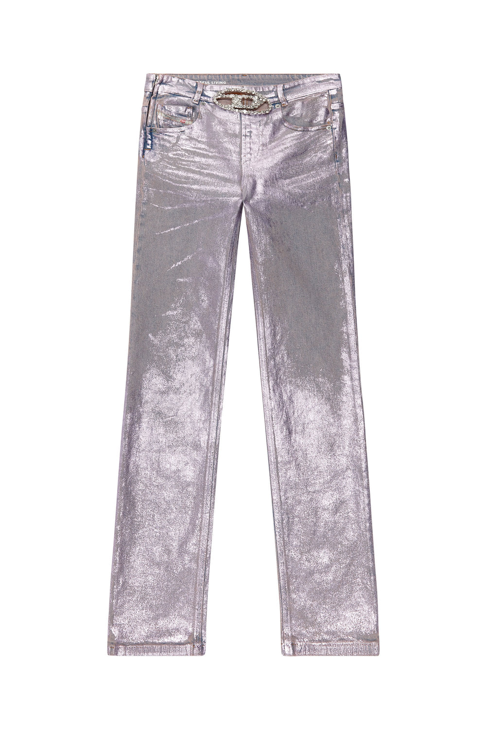 Women's Regular Foil Jeans colored 1989 D-Mine