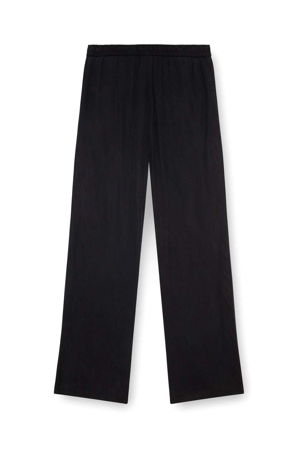 Men's Drawstring pants in faded twill Black