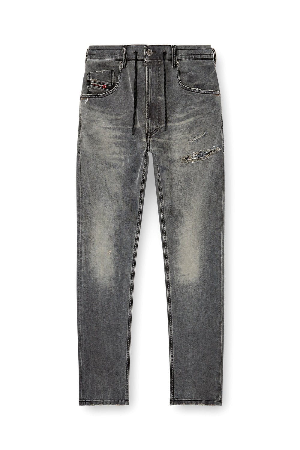 Men's Regular Jeans Black/Dark grey 2032 D-Krooley Joggjeans®