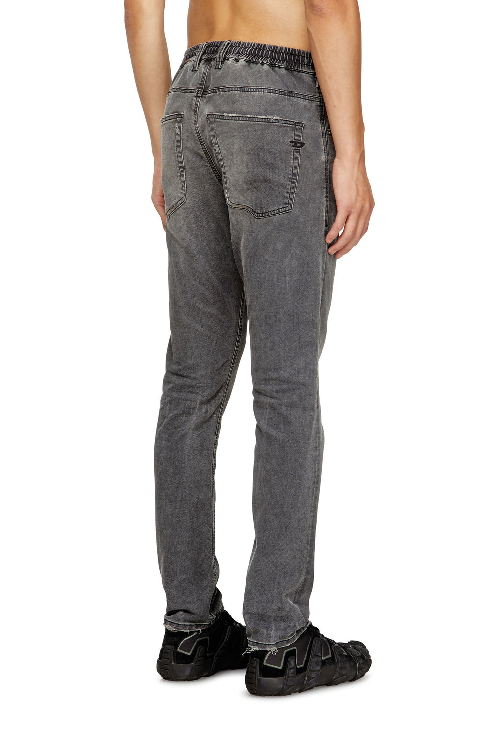 Men's Regular Jeans Black/Dark grey 2032 D-Krooley Joggjeans®