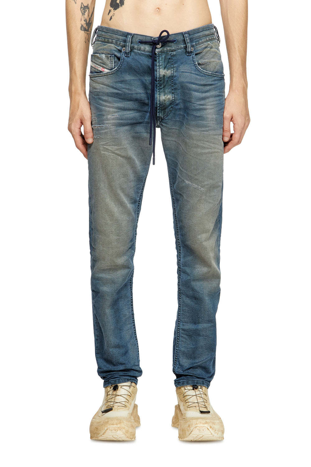 Men's Regular Jeans Dark Blue 2032 D-Krooley Joggjeans®