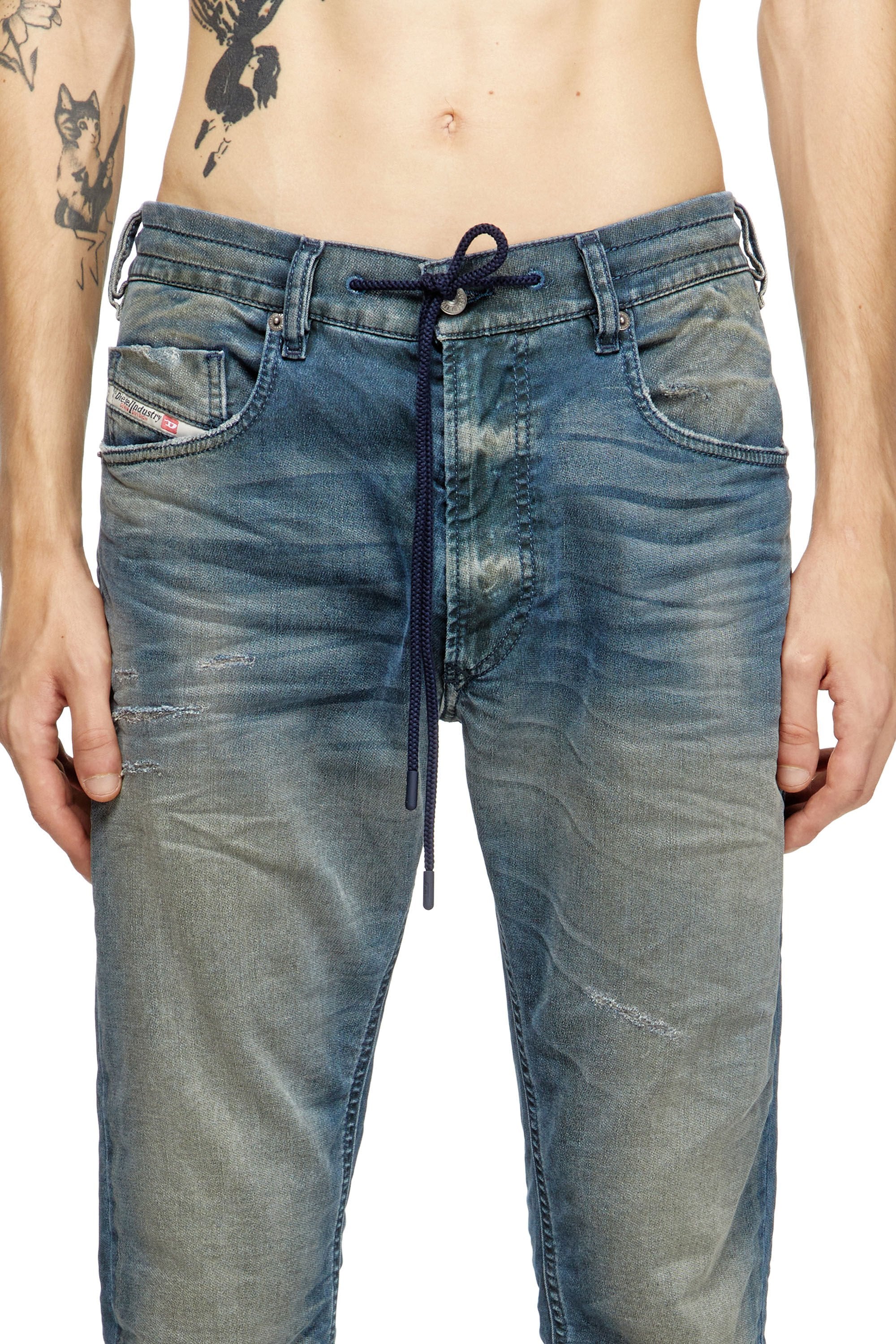 Men's Regular Jeans Dark Blue 2032 D-Krooley Joggjeans®