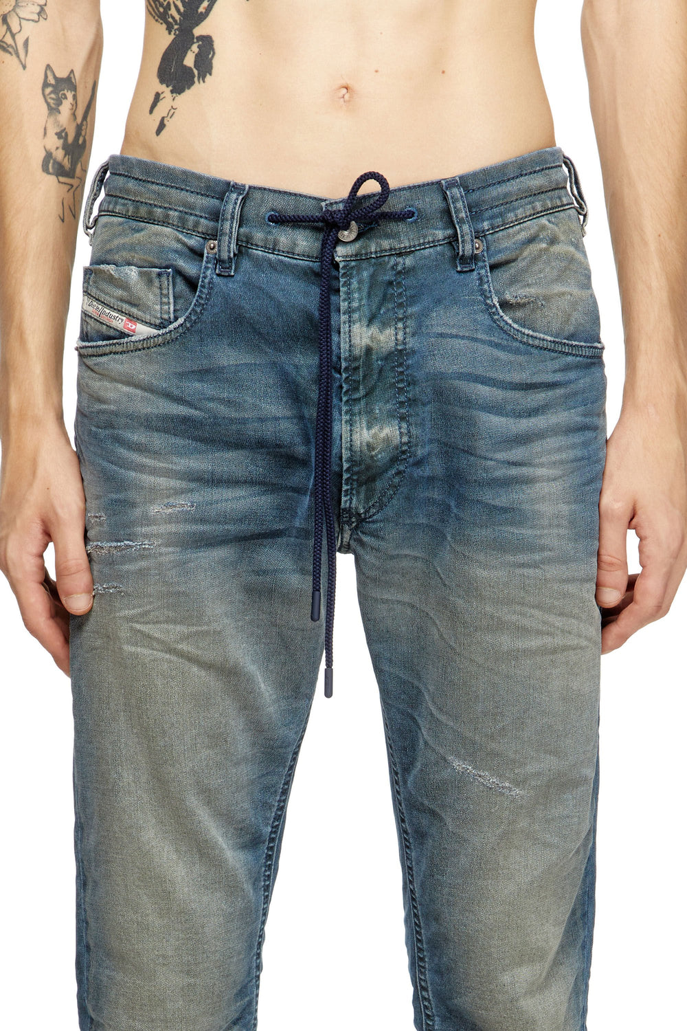 Men's Regular Jeans Dark Blue 2032 D-Krooley Joggjeans®