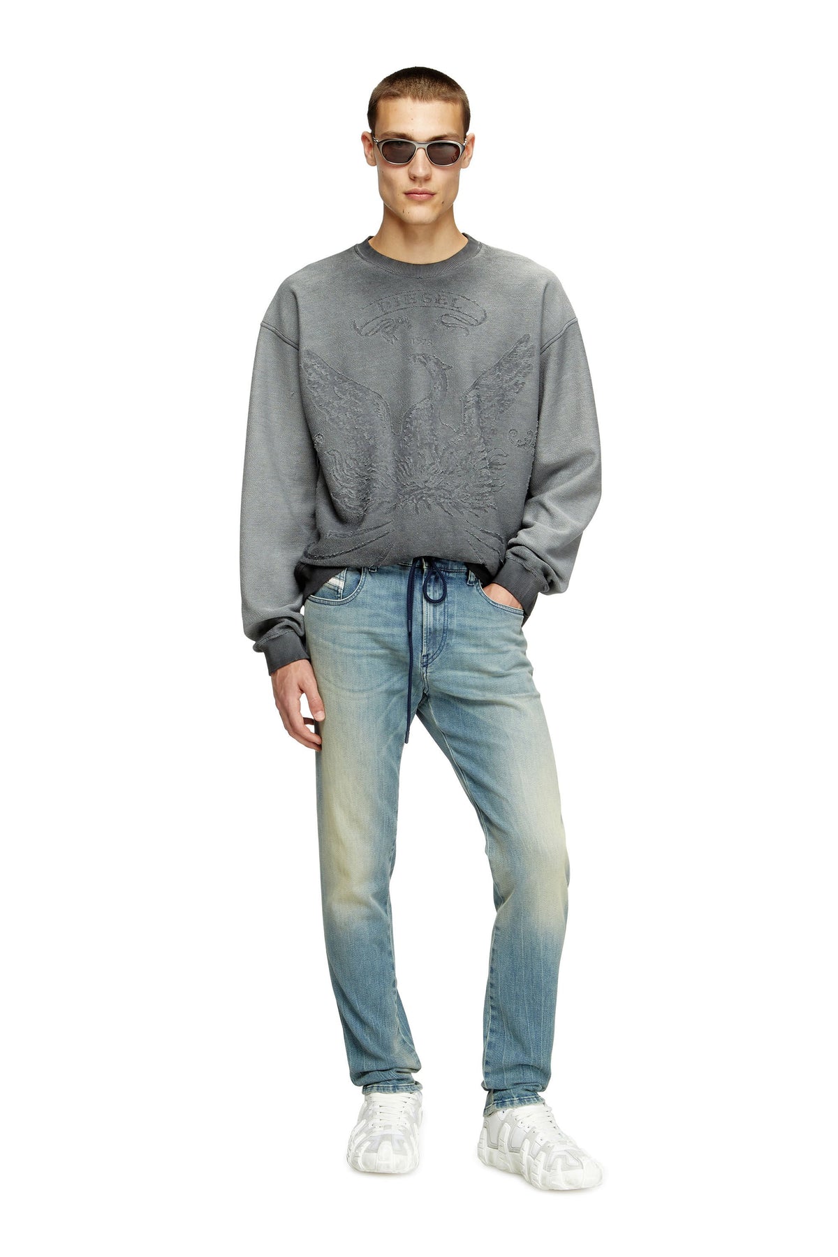 Men's Slim Jeans Light Blue 2062 D-Strukt Joggjeans®