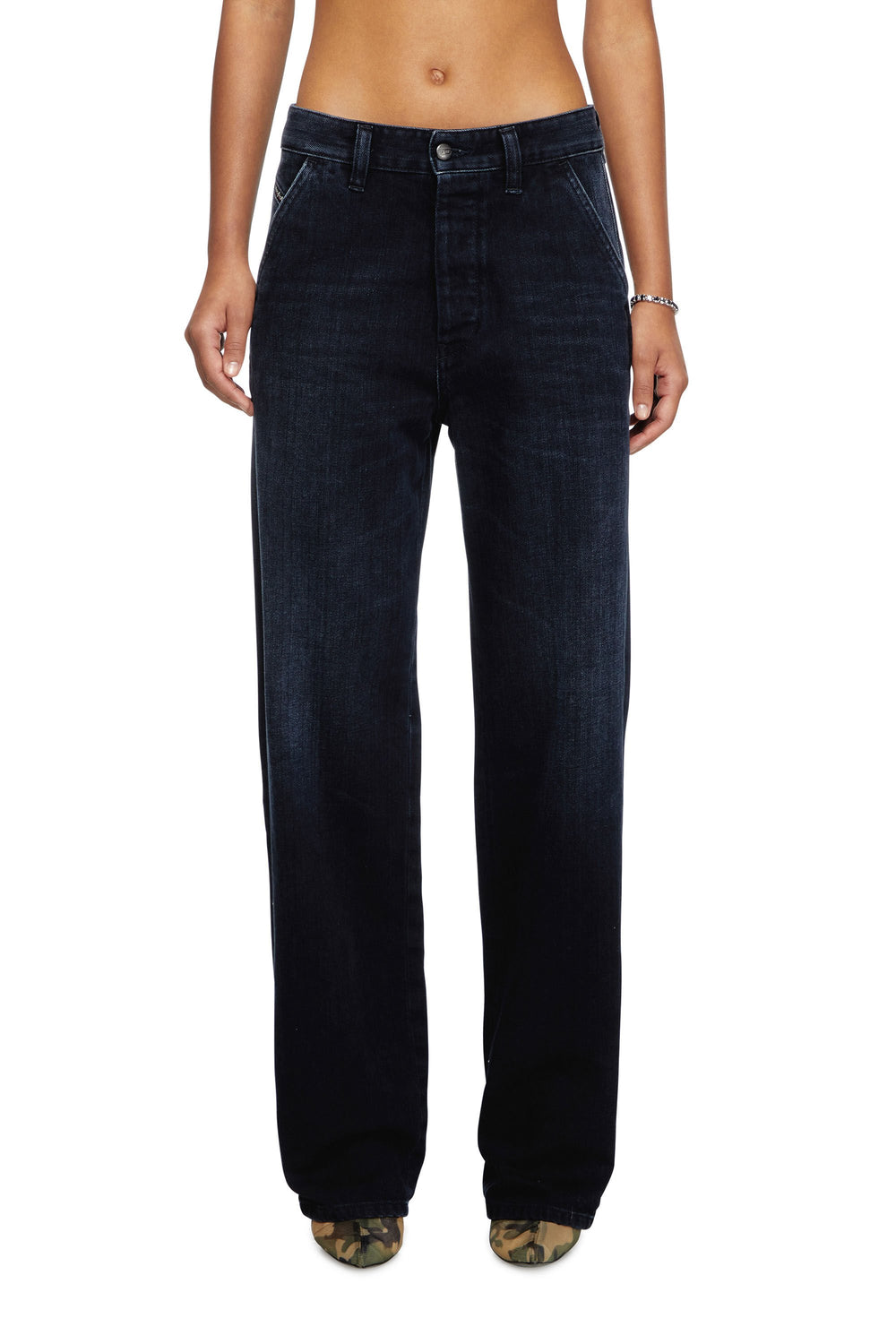 Women's Regular Jeans Dark Blue D-Phant-chino